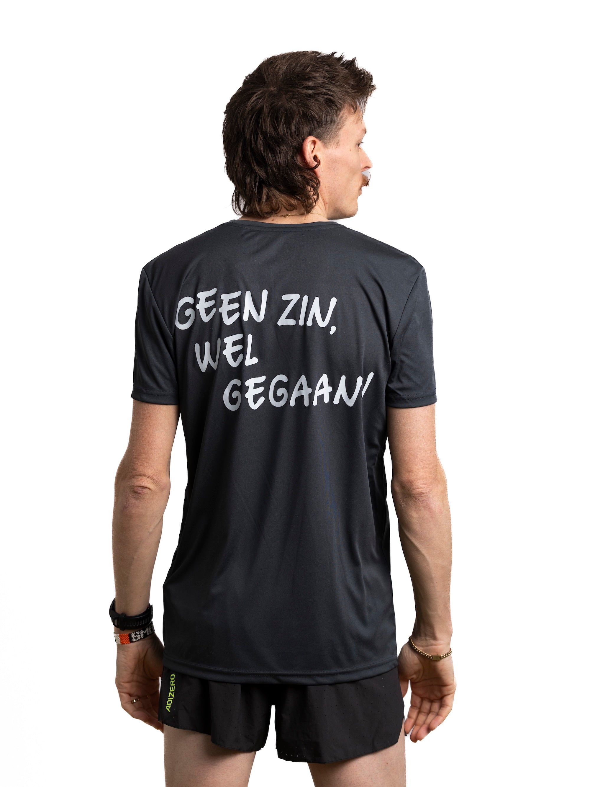 Granite Grey sport T-shirt: Geen zin, wel gegaan!