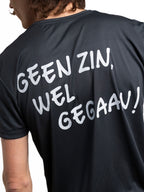 Granite Grey sport T-shirt: Geen zin, wel gegaan!