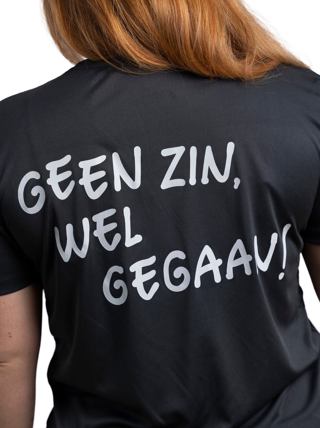 Granite Grey sport T-shirt: Geen zin, wel gegaan!