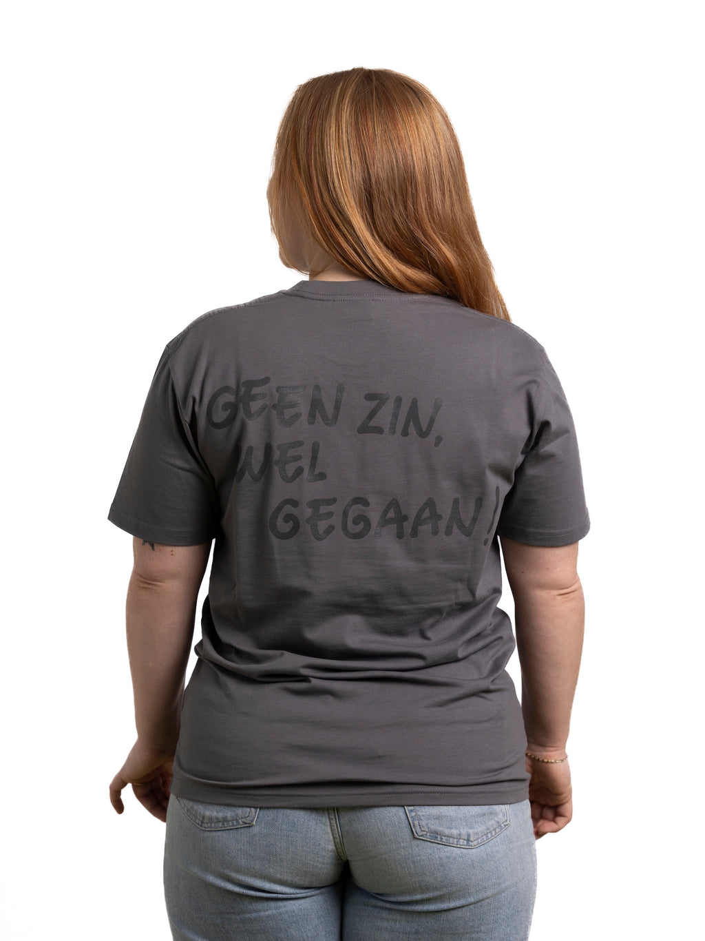 Shadow T-shirt: Geen zin, wel gegaan!