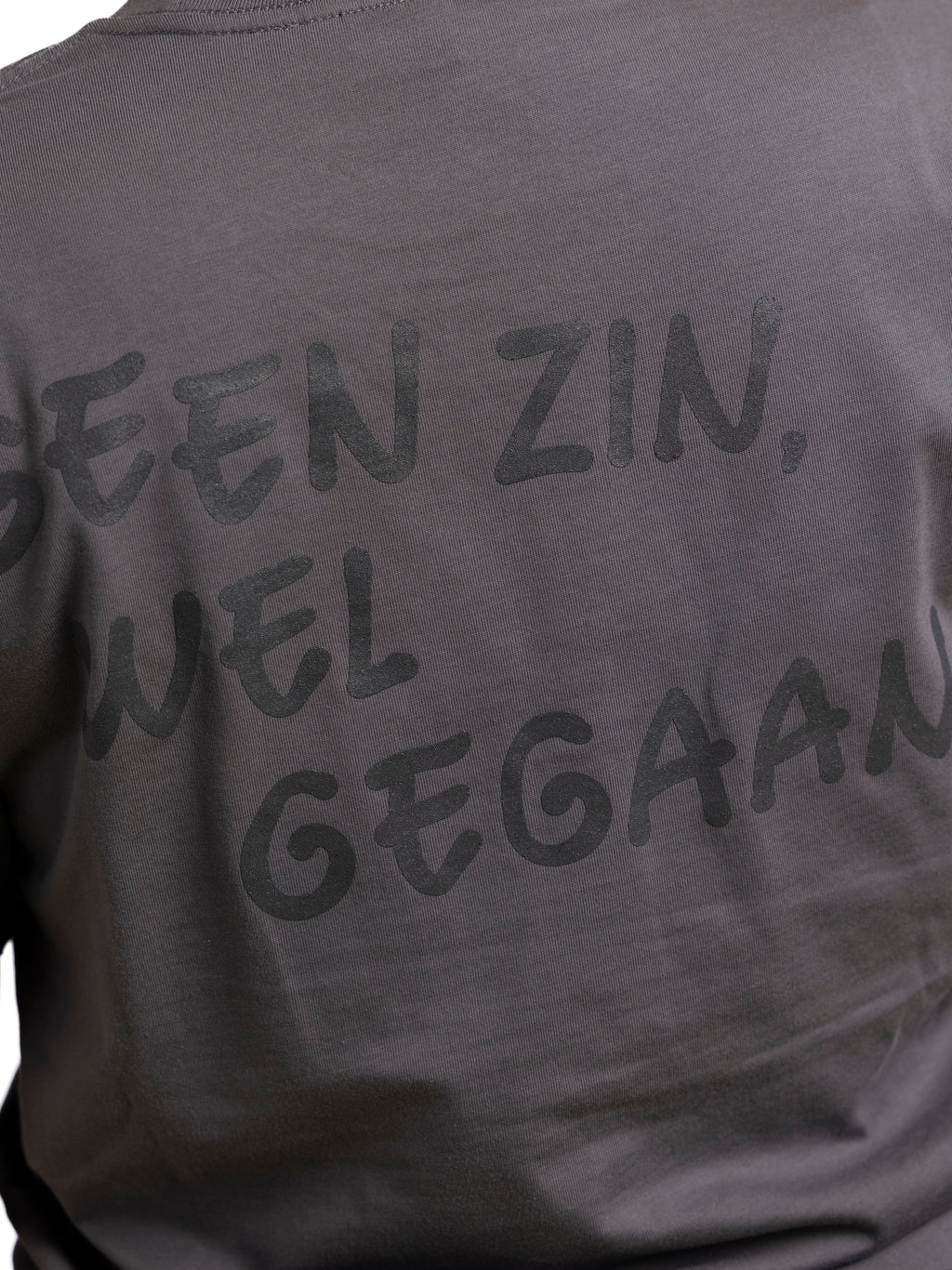 Shadow T-shirt: Geen zin, wel gegaan!