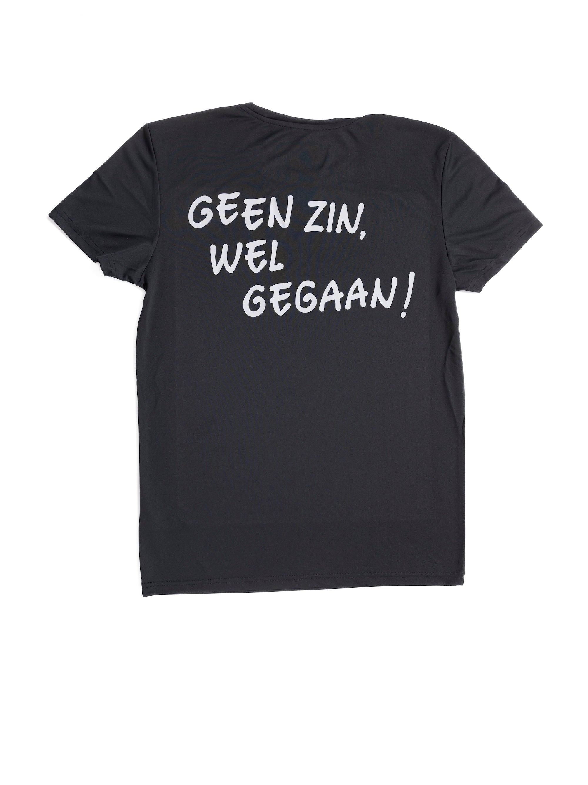 Granite Grey sport T-shirt: Geen zin, wel gegaan!