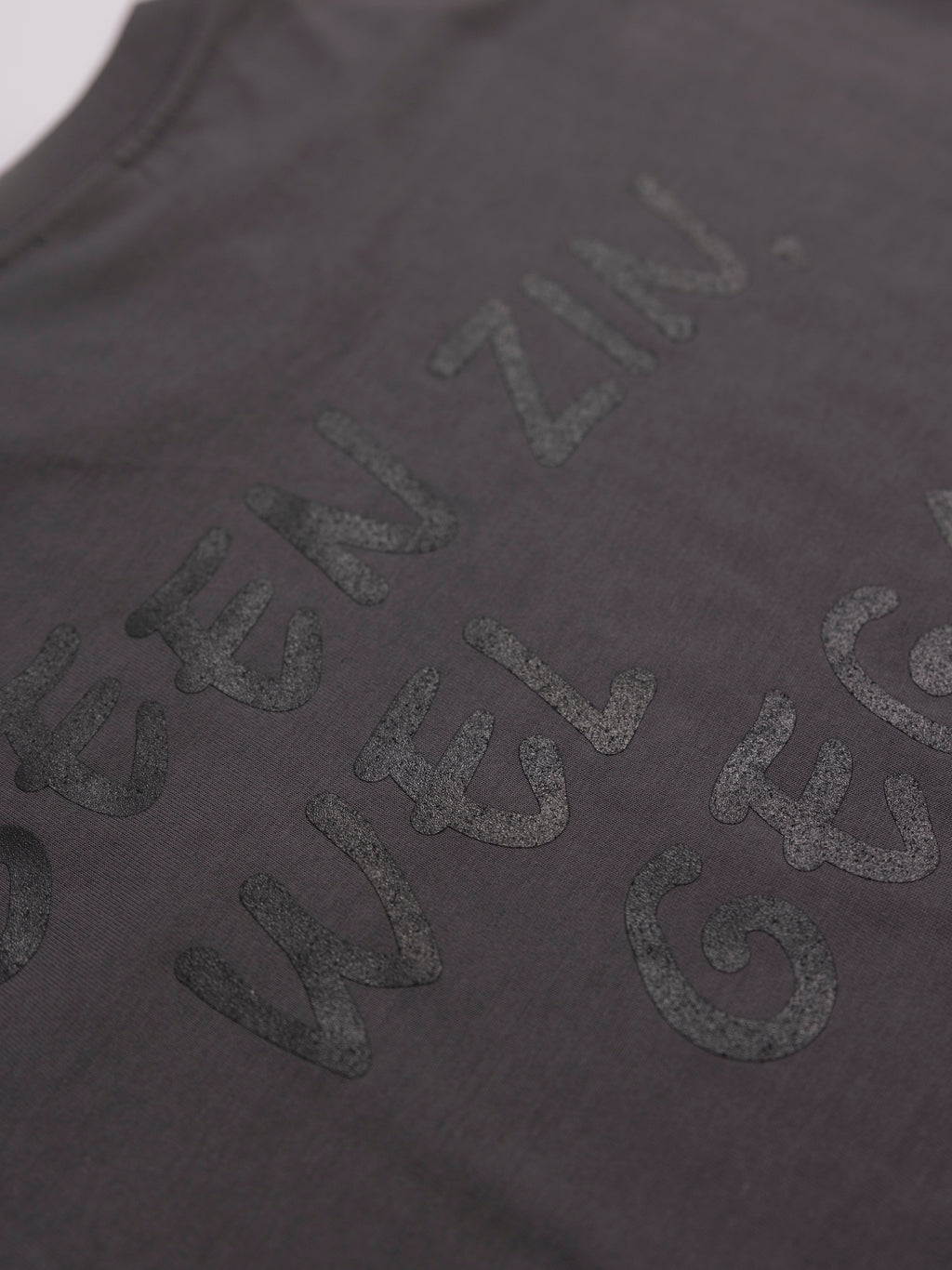 Shadow T-shirt: Geen zin, wel gegaan!