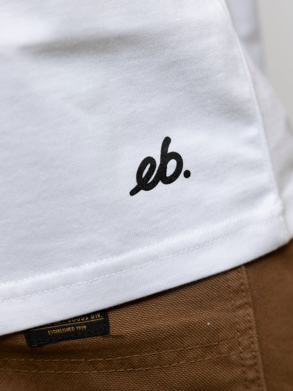 Wit T-shirt: Geen zin, wel gegaan!