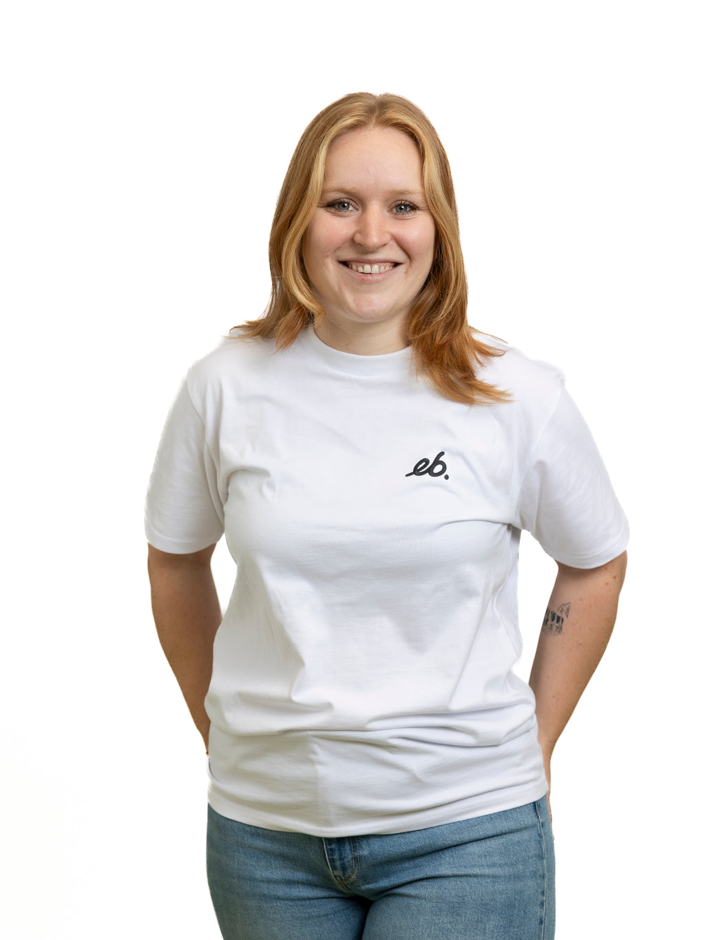 Wit T-shirt: Geen zin, wel gegaan!