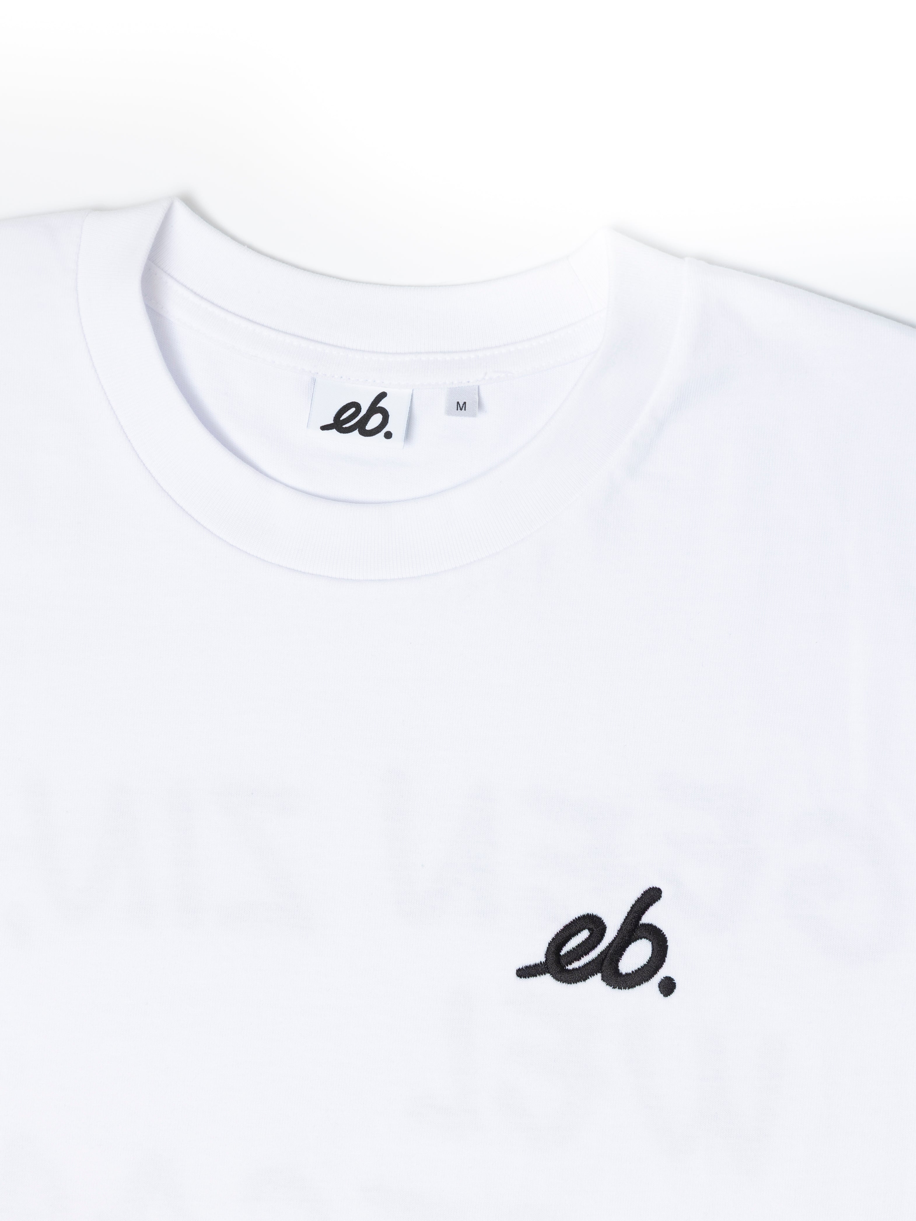 Wit T-shirt: Run by Emiel