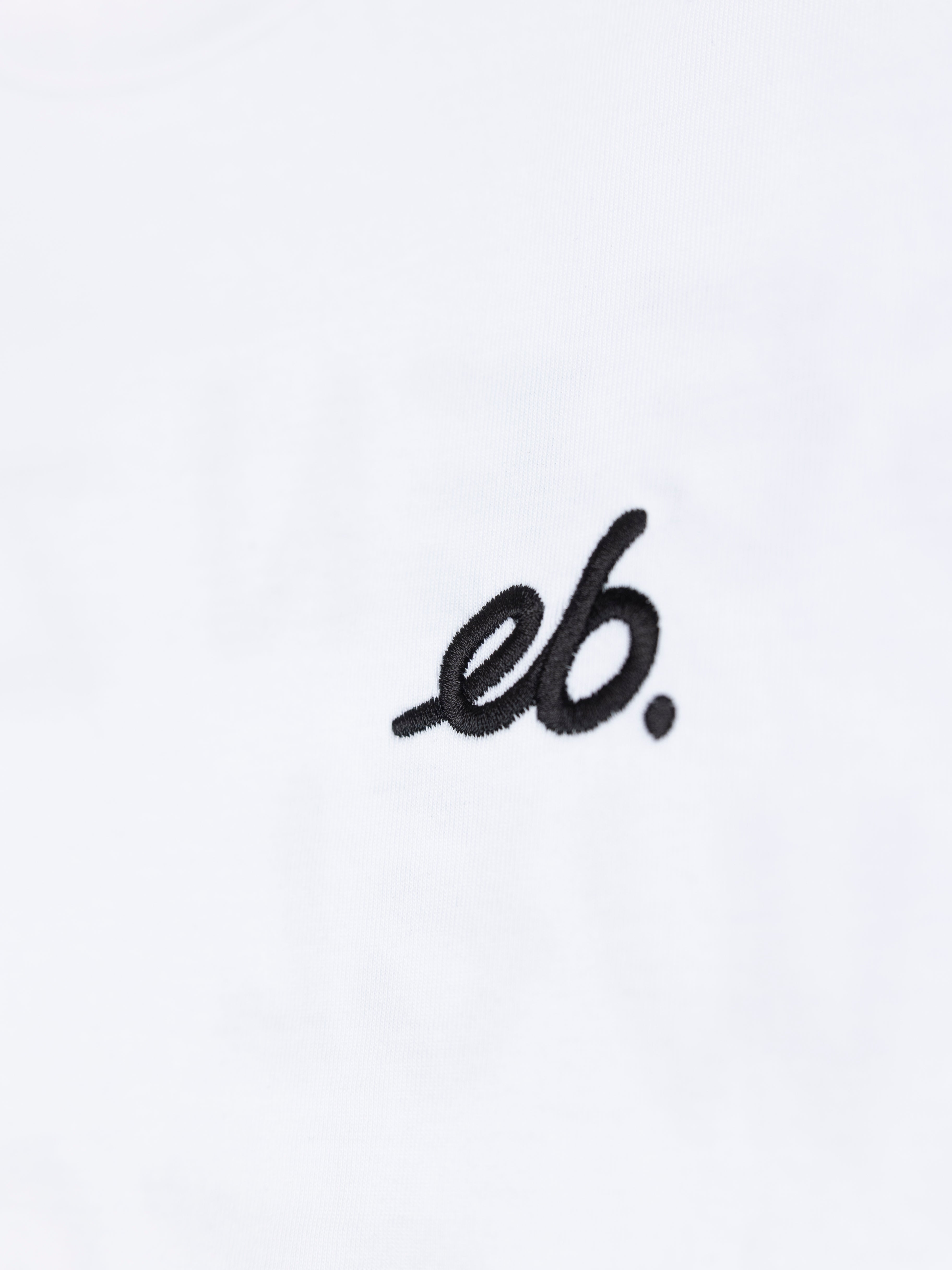 Wit T-shirt: Run by Emiel