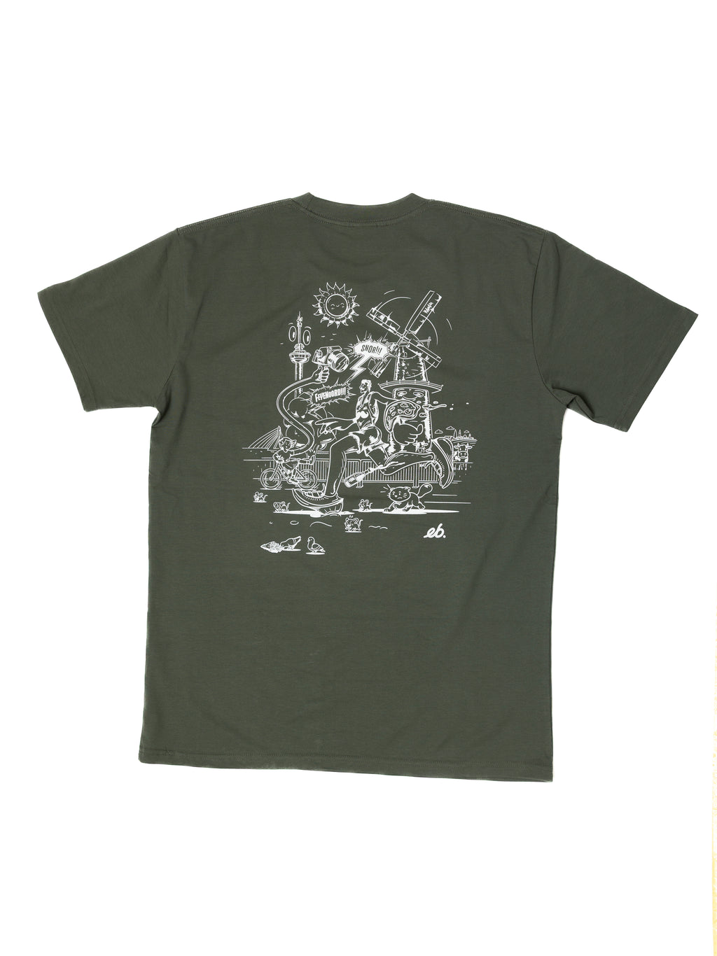 Cypress T-shirt: Run by Emiel