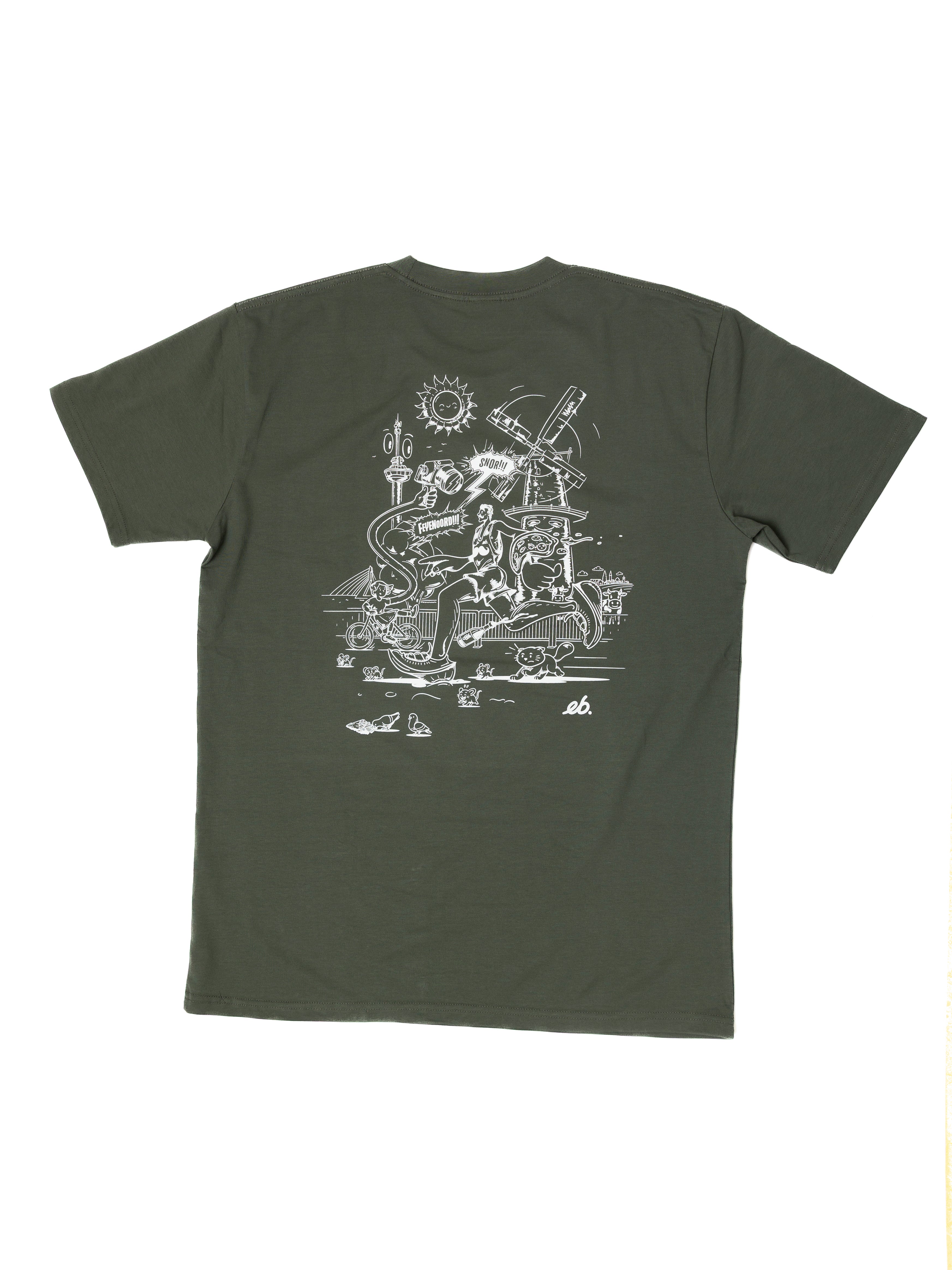 Cypress T-shirt: Run by Emiel